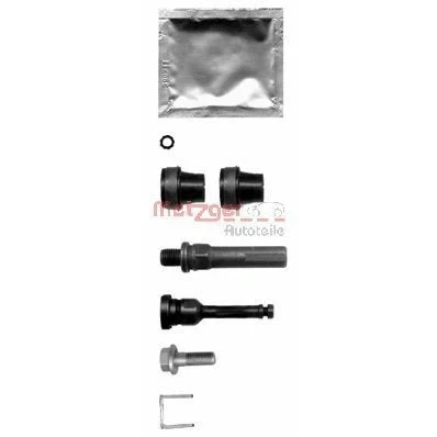 Billede af METZGER 113 1354X glidersæt, bremsekaliper med ekstra styrebolt PEUGEOT: 206 Hatchback, 306 SW