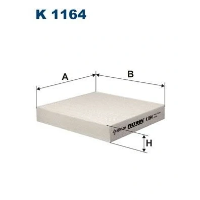 Billede af Filter, indvendig luft FILTRON K 1164