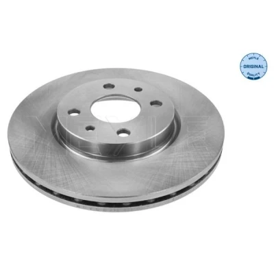 Billede af MEYLE 215 521 0002 Bremseskiver foraksel 257,5 22 4 98 ventileret ORIGINAL Quality FIAT: 500 Hatchback, BRAVO 2, Panda II ALFA ROMEO: MiTo