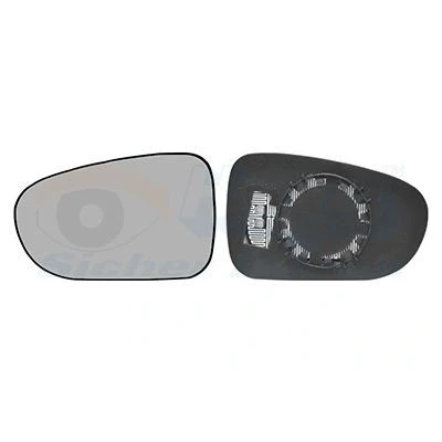 Billede af VAN WEZEL 1867837 Spejlglas venstre SEAT: Alhambra I, FORD: Galaxy Mk1 MPV