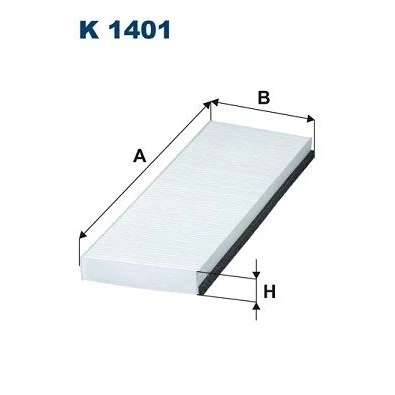 Billede af FILTRON K 1401 Kabinefilter Partikelfilter 456 153 30
