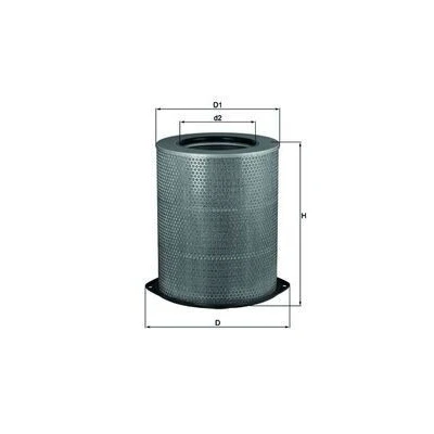 Billede af MAHLE ORIGINAL LX 832 Luftfilter 416,0 331,5 Filterindsats