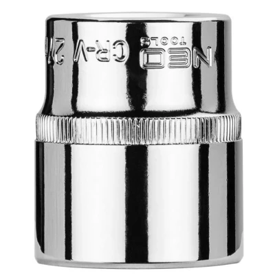 Billede af NEO TOOLS 08 027 Skraldenøgleindsats (Hexagon) 1/2tommer 3124 27 mm Krom vanadium stål SuperLock