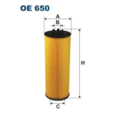 Billede af FILTRON OE 650 Oliefilter Filterindsats AUDI: A4 B7 Avant, B6 Sedan, VOLKSWAGEN: Passat B5 GP Variant, Sedan