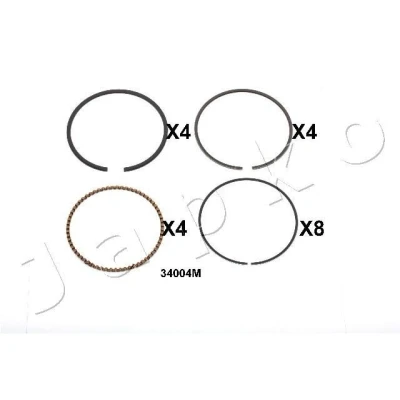 Billede af Stempelring JAPKO 434004JM