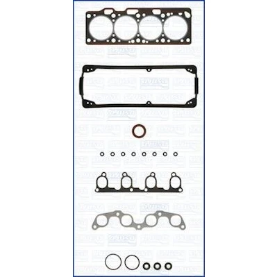 Billede af AJUSA 52138900 Pakningssæt, topstykke med cylinderhovedpakning, ventilarmstætning FIBERMAX VOLKSWAGEN: Polo III Hatchback