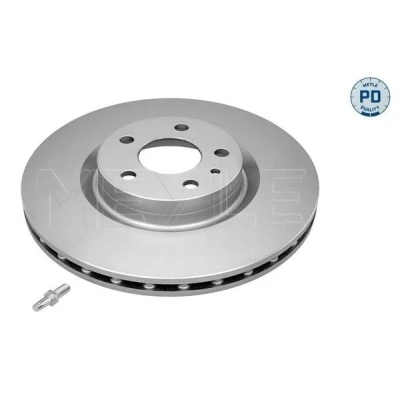 Billede af MEYLE 215 521 0052/PD Bremseskiver foraksel 284 22 5 98 ventileret Zink lamel belagt med skruer FIAT: 500L