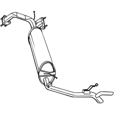 Billede af BOSAL 282 975 Lydpotte HONDA: CIVIC 8 Hatchback