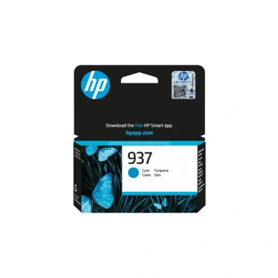 Billede af HP 937 cyan blækpatron 800 sider original 4S6W2NE
