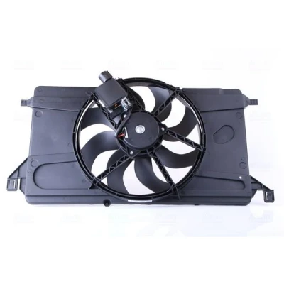 Billede af NISSENS 85697 Køleventilator 386 12 240 med integreret regulator FORD: Focus 2, 2 Kombi