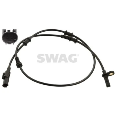 Billede af SWAG 10 6704 ABS Sensor venstre foraksel, højre foraksel 922 MERCEDES BENZ: B klasse, A klasse