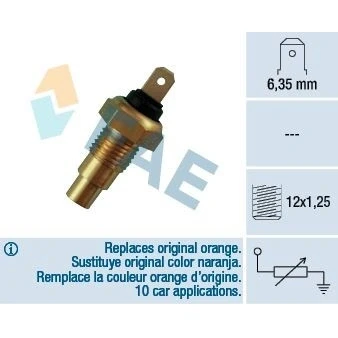 Billede af Sensor, kølevæsketemp. FAE 31520