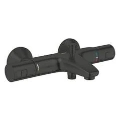 Billede af Grohe precision start termostatarmatur til kar, mat sort