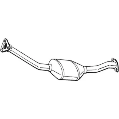 Billede af BOSAL 099 593 Katalysator Euro 1, 2 med monteringsdele