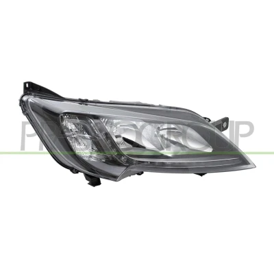 Billede af PRASCO FT9324943 Forlygter højre H7/H7 sort med kurvelys indstillingsmotor for LWR FIAT: Ducato III Van, Bus