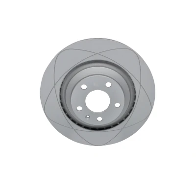 Billede af ATE PowerDisc 24.0322 0223.1 Bremseskiver 330,0 22,0 5 112,0 ventileret coatet højkarboniseret AUDI: A6 C6 Avant, Sedan