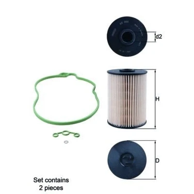 Billede af Brændstof filter KNECHT KX 200D/S