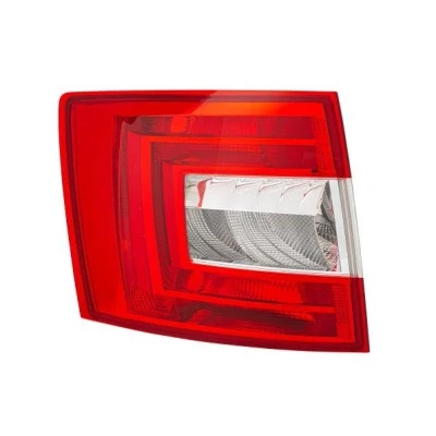 Billede af HELLA 2VP 354 818 011 Baglygter venstre P21W, PY21W, W5W uden pærer lampeholder SKODA: Octavia 3 Combi