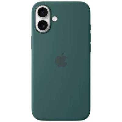 Billede af Apple Silikone Back Cover Grøn MagSafe iPhone 16 Plus
