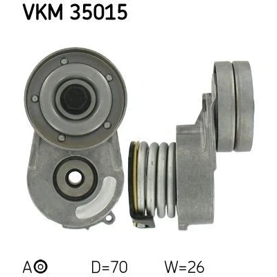 Billede af SKF VKM 35015 Strammehjul OPEL: Astra G CC, Caravan, Corsa C Hatchback