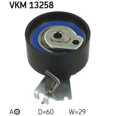 Billede af SKF VKM 13258 Strammehjul, tandrem PEUGEOT: 307 SW, CITROËN: C3 I Hatchback
