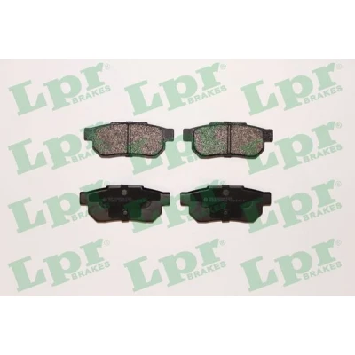 Billede af LPR 05P072 Bremseklodser HONDA: PRELUDE 3, CRX 2