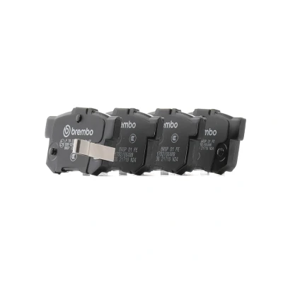 Billede af BREMBO P 79 027 Bremseklodser med akustisk advarsel for slid anti knirke plade tilbehør SUZUKI: SX4 I Hatchback, SWIFT 3, Sedan
