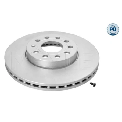 Billede af MEYLE 183 521 1045/PD Bremseskiver foraksel 288 25 5 112 ventileret Zink lamel belagt højkarboniseret med skruer PD Quality VOLKSWAGEN: Golf 7