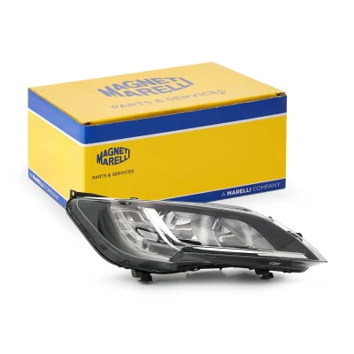 Billede af MAGNETI MARELLI 712501011129 Forlygter højre H7, W21/5W, WY21W Halogen uden tågelygte, med blinklys, nærlys til højrekørsel pærer