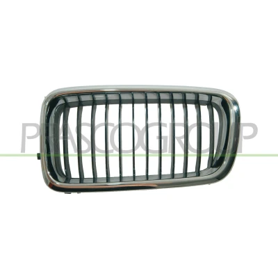 Billede af PRASCO BM0982004 Kølergitter venstre krom/sort