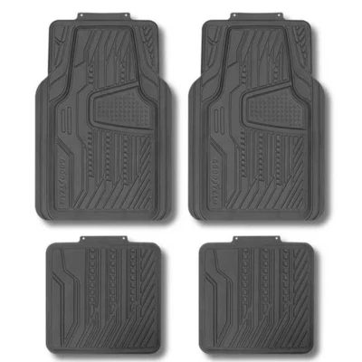 Billede af Goodyear Bil gulvmåtte sæt GOD9017 Sort (4 pcs) Autoudstyr
