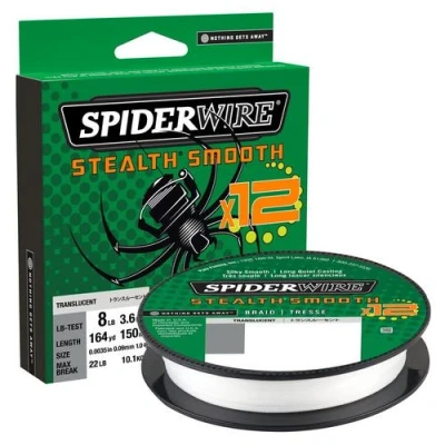 Billede af Stealth Smooth 12 Braid, Translucent / Fletline 150 meter