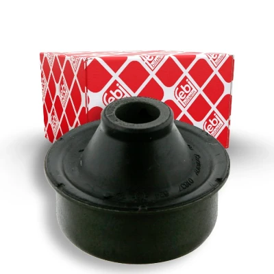 Billede af FEBI BILSTEIN 01837 Bøsning nede, venstre foraksel, bag, højre foraksel Gummi OPEL: Astra F CC, Caravan