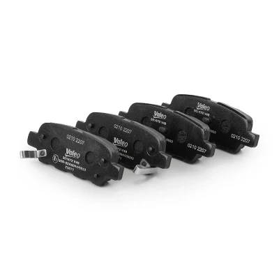 Billede af VALEO 301672 Bremseklodser FIRST bagaksel Inkl. slidadvarselskontakt uden anti knirke plade NISSAN: Qashqai / Qashqai+2 I, Juke, X Trail