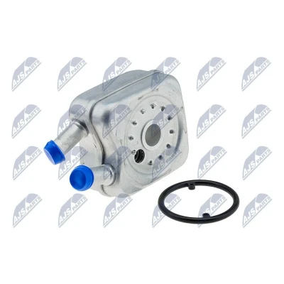Billede af NTY CCL AU 001 Olieradiator med pakning VOLKSWAGEN: Golf 4, 6, 5, AUDI: A4 B5 Avant, A3 Hatchback, Sedan, SEAT: Leon II Hatchback