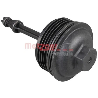 Billede af METZGER 2370093 Dæksel, oliefilterhus med pakninger uden filter SKODA: Fabia 2, SEAT: Ibiza 4 ST, 4, VOLKSWAGEN: Polo V Hatchback