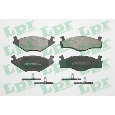 Billede af LPR 05P591 Bremseklodser VOLKSWAGEN: Polo III Hatchback, II Classic, SEAT: Ibiza 2