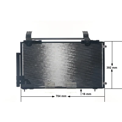 Billede af Kondensor, klimaanlæg MAHLE ORIGINAL AC 471 000S