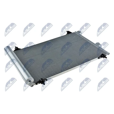 Billede af NTY CCS PE 002 Kondensator med tørrer Aluminium 560 PEUGEOT: 307 SW, Stationcar, Hatchback