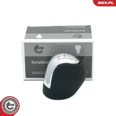 Billede af ESEN SKV 63SKV094 Gearknop 6 gear PU (polyuretan), Læder OPEL: Vectra C Sedan