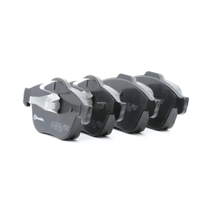 Billede af BREMBO P 68 032 Bremseklodser Ekskl. slidadvarselskontakt med stempelklips tilbehør RENAULT: ESPACE 4, LAGUNA 2, 2 Grandtour
