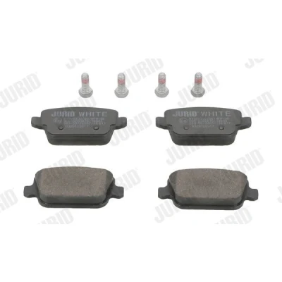 Billede af Jurid 573263JC Bremseklodser White Low Dust Keramik Ikke forberedt til slidindikator FORD: MONDEO 4 Turnier, S Max Mk1, Galaxy Mk2 MPV