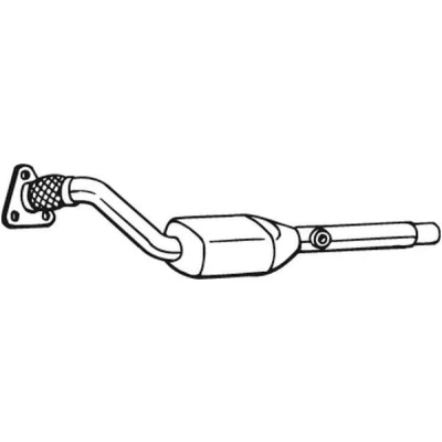 Billede af Bosal 090 753 Katalysator Euro 3, 4 med monteringsdele towbar set (Including e set)