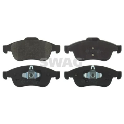 Billede af SWAG 60 91 6783 Bremseklodser foraksel Ekskl. slidadvarselskontakt med stempelklips RENAULT: MEGANE 3 Grandtour, GRAND SCENIC 3, Captur