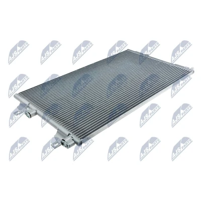 Billede af NTY CCS RE 030 Kondensator uden tørrer Aluminium 700 R 134a RENAULT: MEGANE 2 Stufenheck