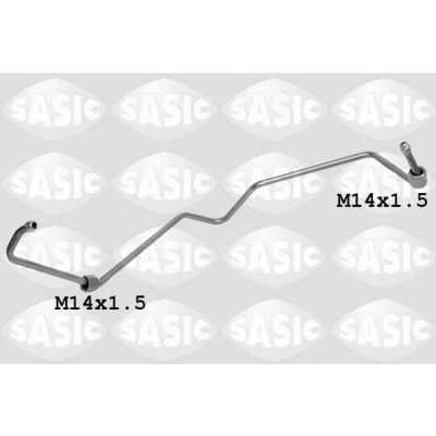 Billede af SASIC 3326002 Olierør, turbolader VOLKSWAGEN: Passat B6 Variant, Golf 5, Caddy 3, SEAT: Altea, Leon II Hatchback