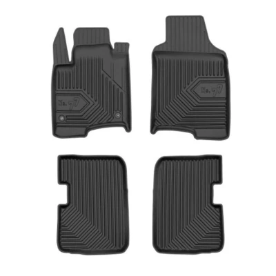 Billede af FROGUM No. 77 77409934 Gulvmåttesæt Gummi foran og bagved 4 sort Skrædderlavet FIAT: Panda III Hatchback
