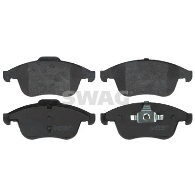 Billede af SWAG 60 11 6187 Bremseklodser foraksel med stempelklips RENAULT: LAGUNA 3 Grandtour,