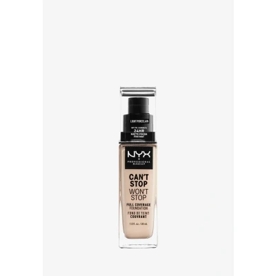 Billede af NYX Professional Makeup Can&#039;t Stop Won&#039;t Full Coverage Foundation Light Porcelain 30 ml