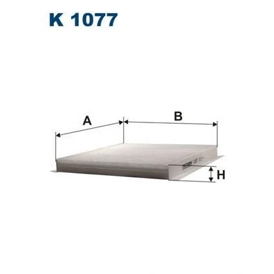 Billede af Filter, indvendig luft FILTRON K 1077